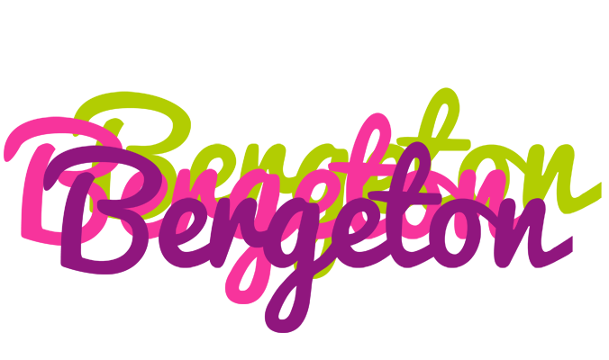 Bergeton flowers logo