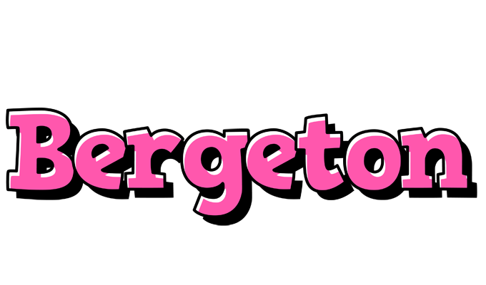 Bergeton girlish logo