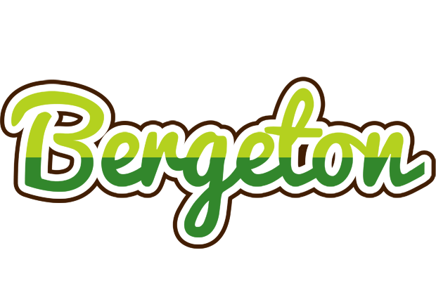 Bergeton golfing logo