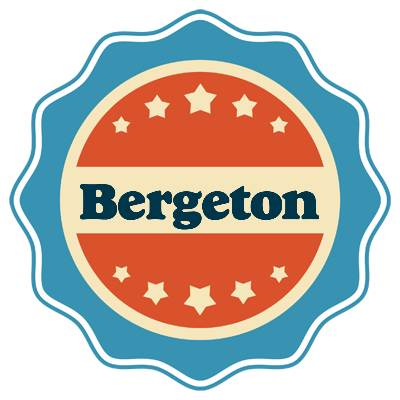 Bergeton labels logo