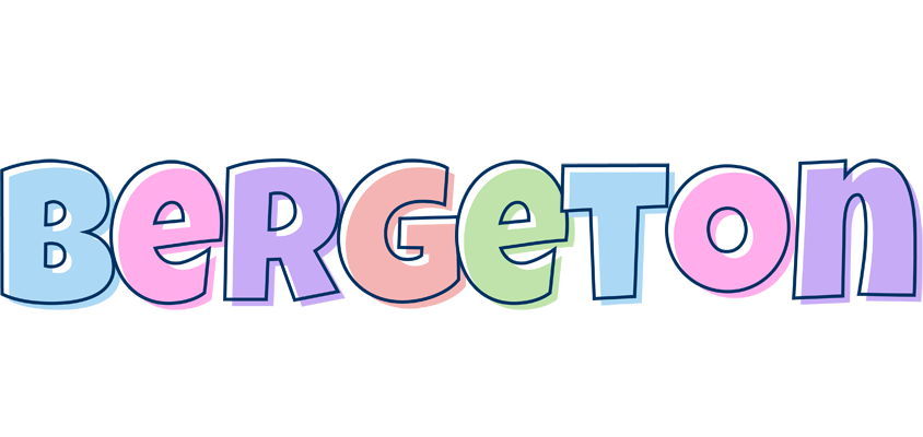 Bergeton pastel logo
