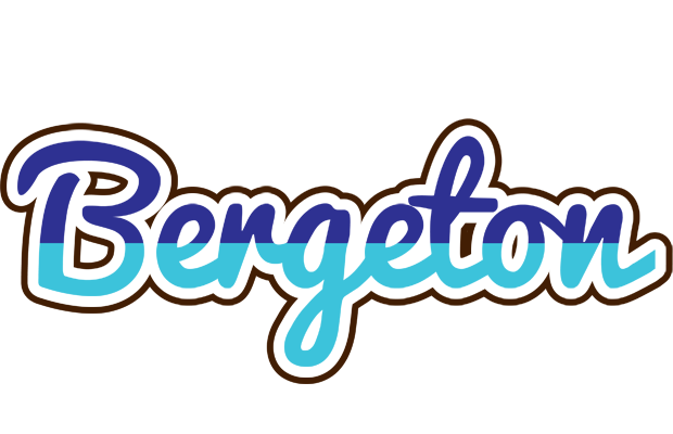Bergeton raining logo
