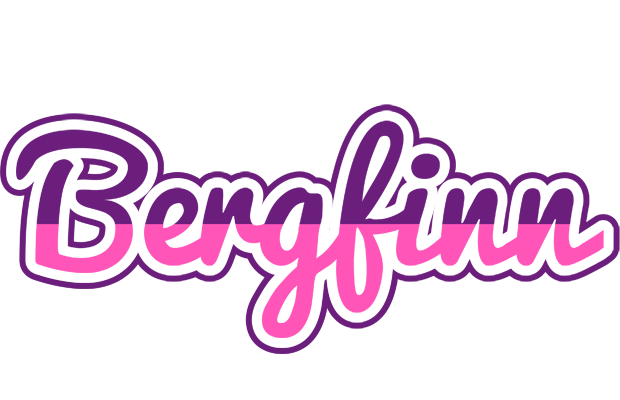 Bergfinn cheerful logo