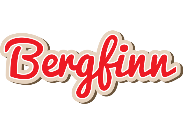 Bergfinn chocolate logo