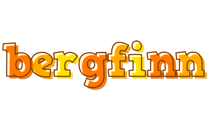 Bergfinn desert logo