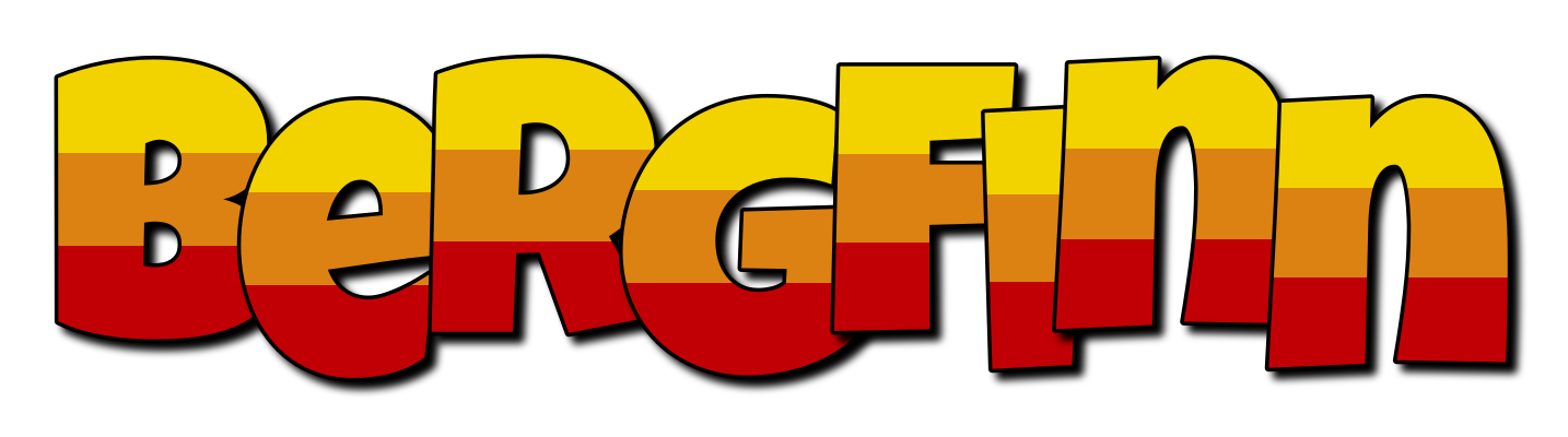 Bergfinn jungle logo