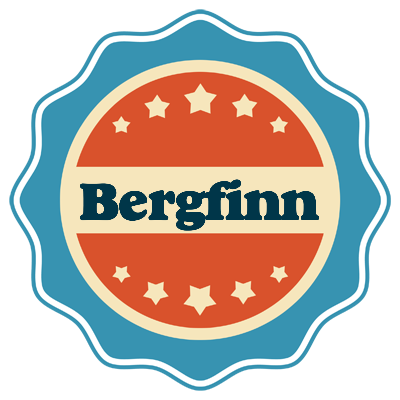 Bergfinn labels logo