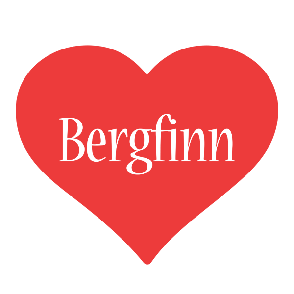 Bergfinn love logo