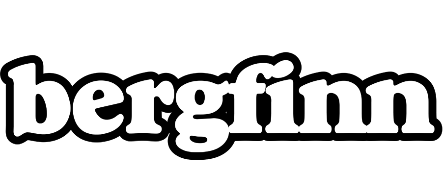 Bergfinn panda logo