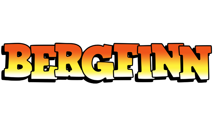 Bergfinn sunset logo