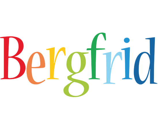 Bergfrid birthday logo