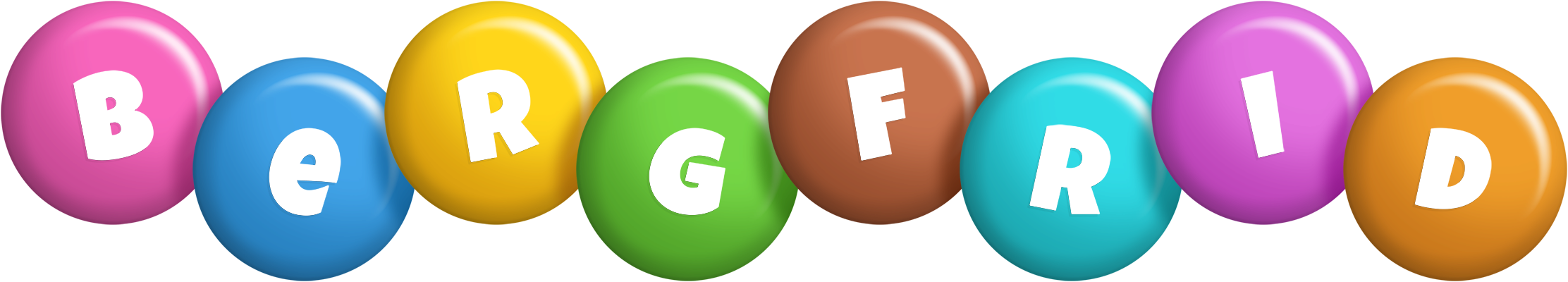 Bergfrid candy logo