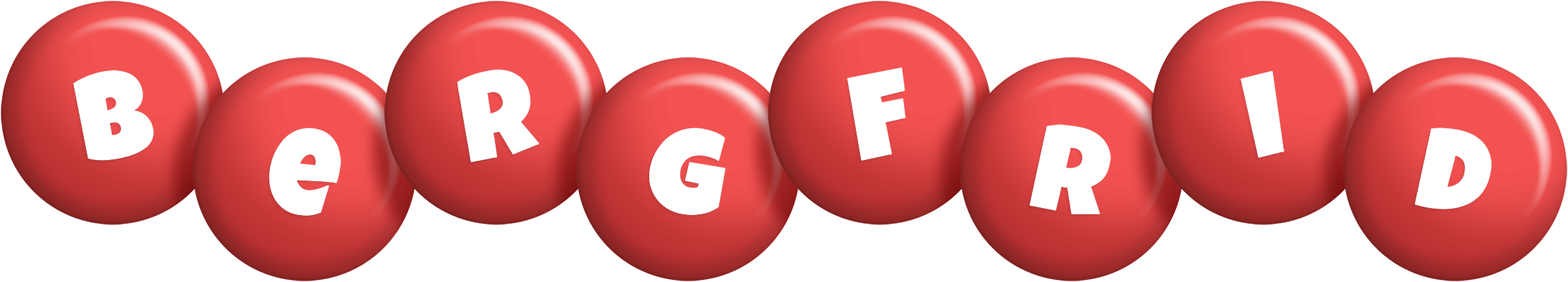 Bergfrid candy-red logo