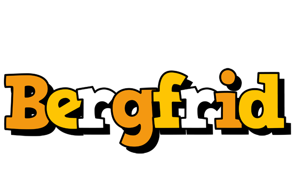 Bergfrid cartoon logo