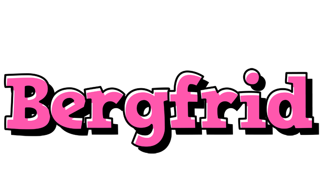 Bergfrid girlish logo