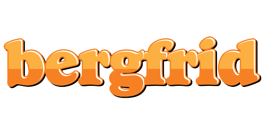 Bergfrid orange logo