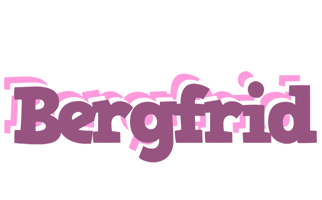 Bergfrid relaxing logo