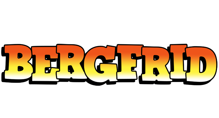 Bergfrid sunset logo