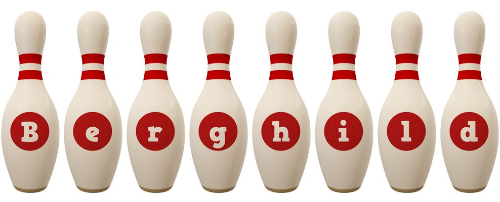 Berghild bowling-pin logo