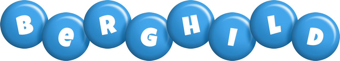 Berghild candy-blue logo