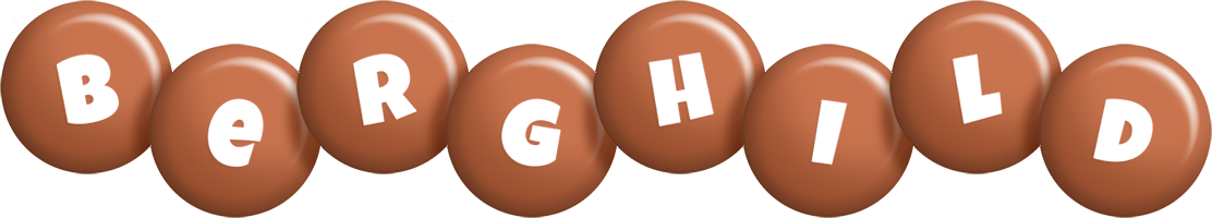 Berghild candy-brown logo