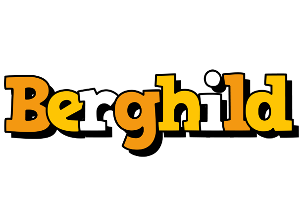 Berghild cartoon logo