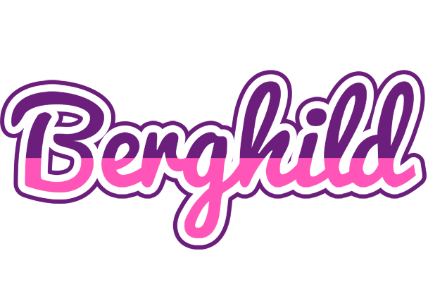 Berghild cheerful logo