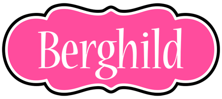 Berghild invitation logo