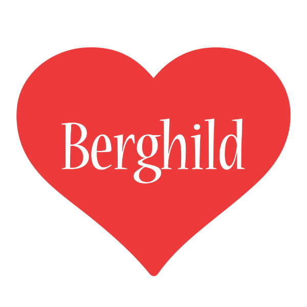 Berghild love logo