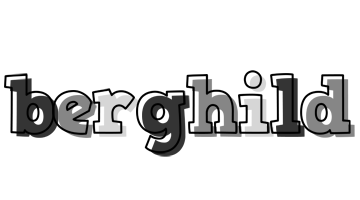 Berghild night logo