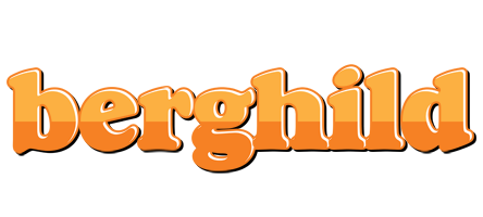 Berghild orange logo