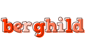 Berghild paint logo