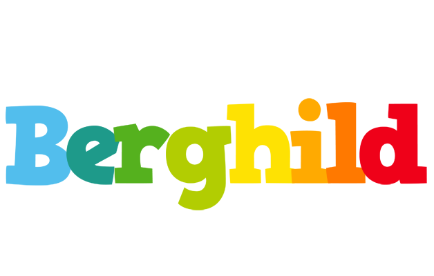 Berghild rainbows logo