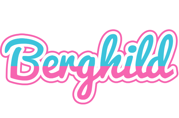 Berghild woman logo