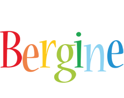 Bergine birthday logo