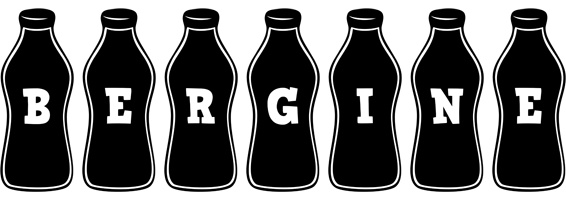 Bergine bottle logo