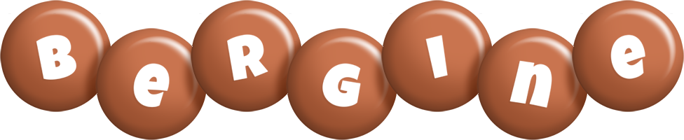 Bergine candy-brown logo