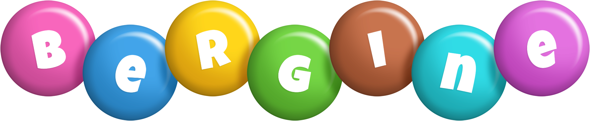 Bergine candy logo