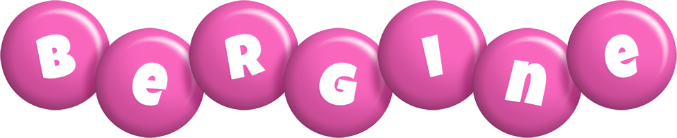 Bergine candy-pink logo