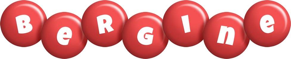 Bergine candy-red logo