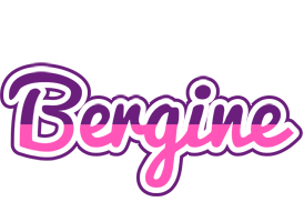 Bergine cheerful logo