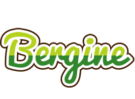 Bergine golfing logo