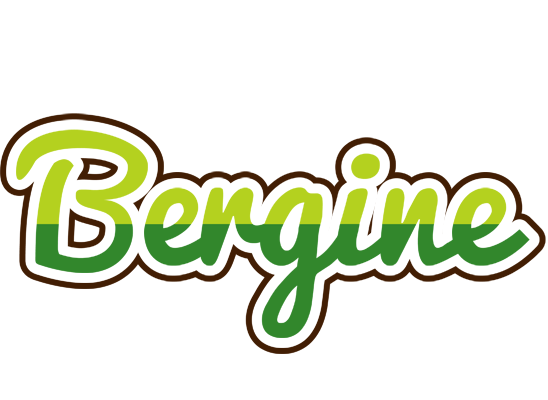 Bergine golfing logo