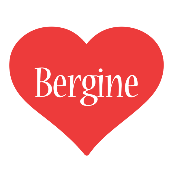 Bergine love logo