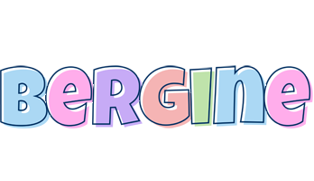 Bergine pastel logo