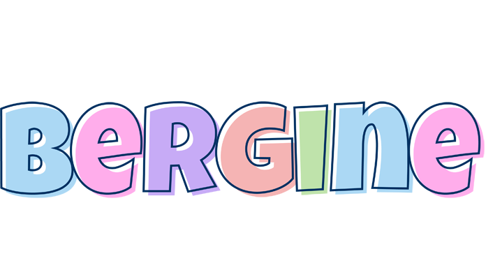 Bergine pastel logo