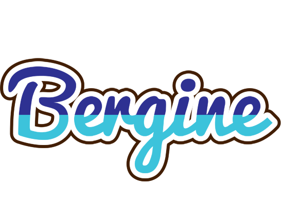 Bergine raining logo