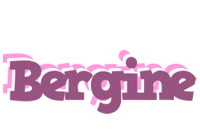 Bergine relaxing logo