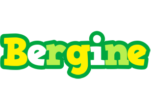 Bergine soccer logo