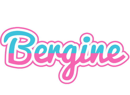 Bergine woman logo